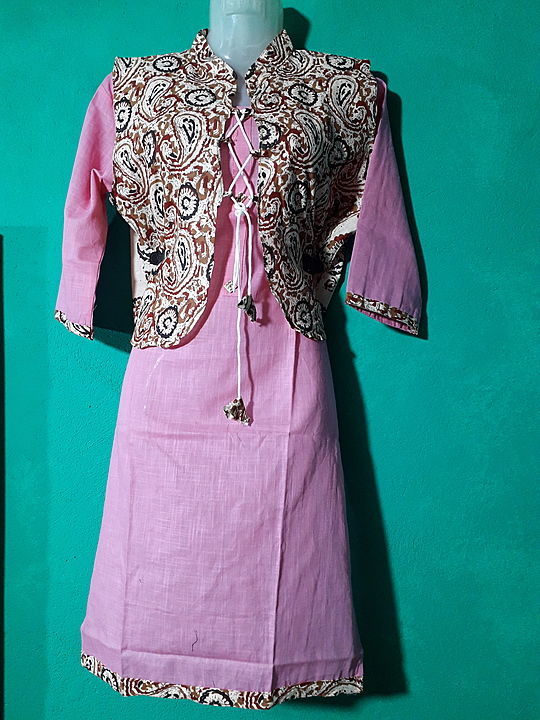Reyon embroidery works kurti  uploaded by business on 10/30/2020