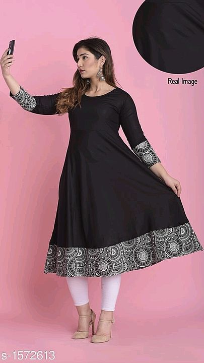 Women's Ethnic Printed Rayon Kurti  uploaded by business on 10/30/2020