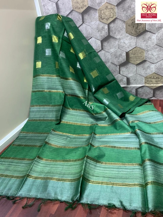Kota silk dovi design saree uploaded by business on 6/4/2022