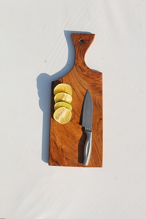 Woodutopia Wooden Stylish Chopping Board || Water proof uploaded by business on 10/30/2020