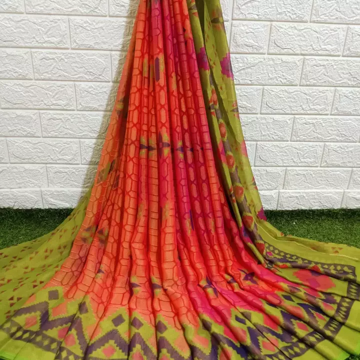 Post image We have more collections and different types of sarees in wholesale price
   All are hand stocks product
Reasonable price good quality