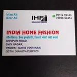 Business logo of India home fashion