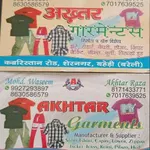 Business logo of Akhtar garments manufacture