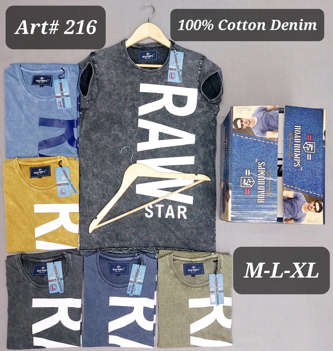 Cotton Denim T uploaded by Kaliber Exports on 6/4/2022