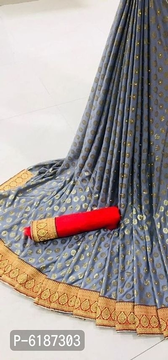 Fancy Malai Silk Embellished Saree with Blouse

 Fabric:  Art Silk

 Type:  Saree with Blouse piece
 uploaded by Shopcutepriya on 6/4/2022