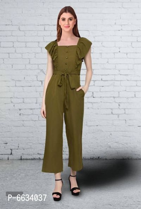Realvarietysale Elegant Jumpsuit Prent (Dark Green) uploaded by Rudransh Garments on 6/4/2022