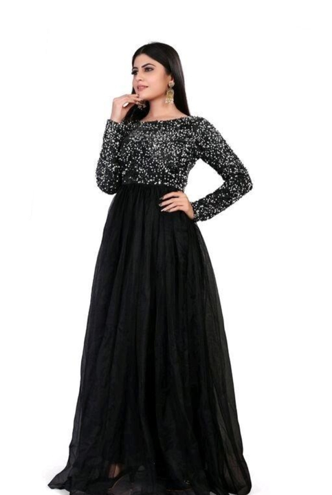 Black Party gown uploaded by business on 6/4/2022