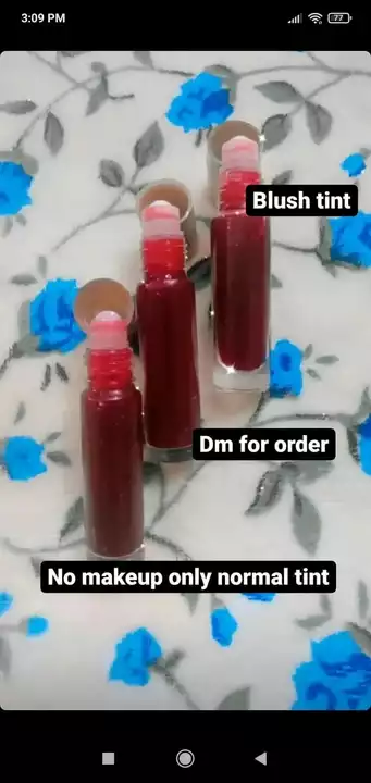 Blust cheeks and lip tint uploaded by business on 6/4/2022