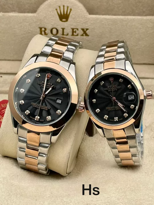 Most Awiated Rolex COUPLE WATCH uploaded by Anshi collection  on 6/4/2022