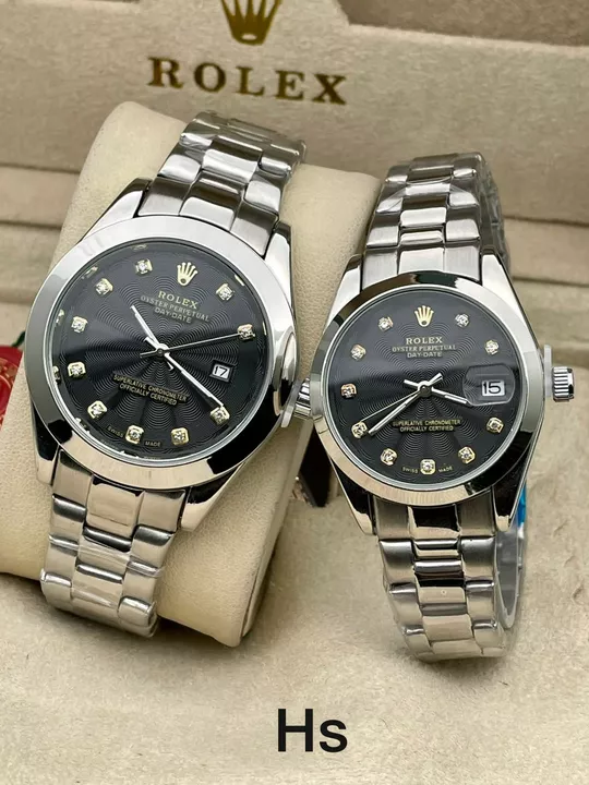 Most Awiated Rolex COUPLE WATCH uploaded by Anshi collection  on 6/4/2022