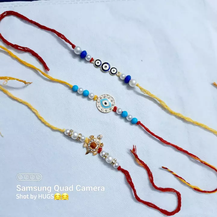 Post image The USP of our rakhis is that we use pure cotton mouli only..so we try to provide best quality stuff in economical price.