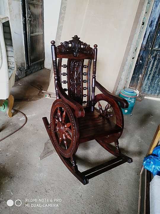 ROCKING CHAIR Sheesham wood uploaded by business on 10/30/2020