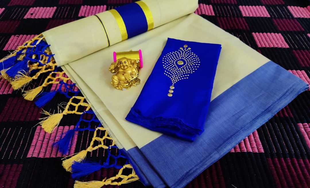 Kerala sarees uploaded by Handloom Weaver  Kerala Traditional on 6/5/2022
