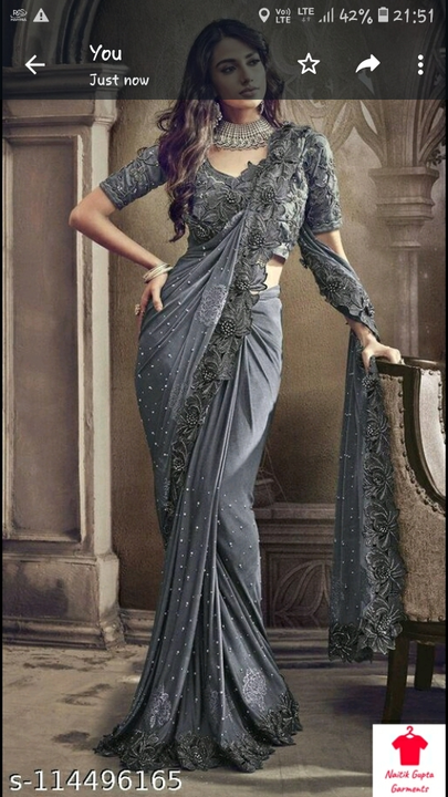 Saree uploaded by business on 6/5/2022