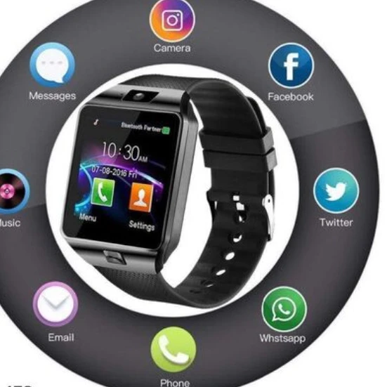 Bluetooth calling smart watch ( sim card inserted)  uploaded by Rahul creative on 6/5/2022