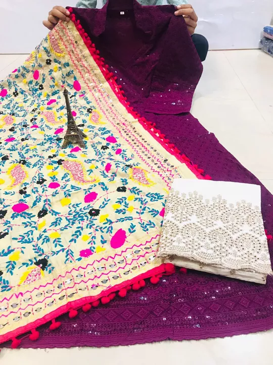 Product uploaded by Phulkari Dupatta and Suit on 6/5/2022