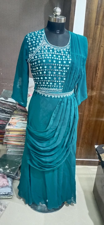Product image with price: Rs. 1500, ID: one-pcs-gown-0ee04a24