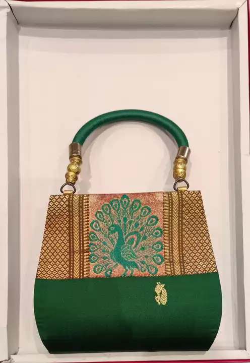 Paithani purse  uploaded by Krishna fashion on 6/5/2022