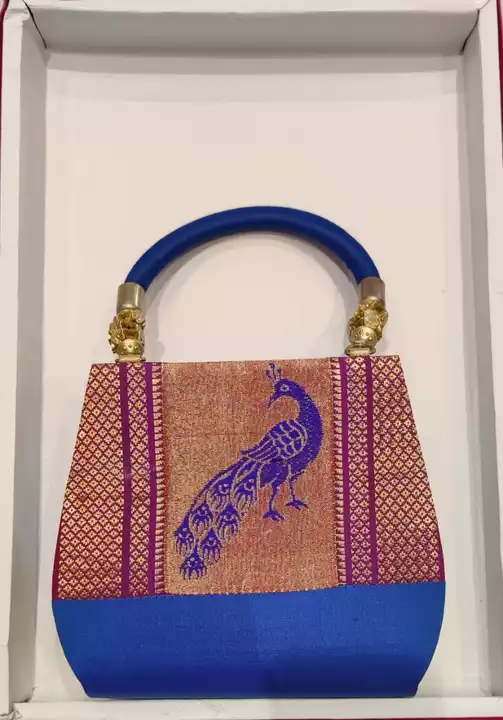 Paithani purse  uploaded by Krishna fashion on 6/5/2022