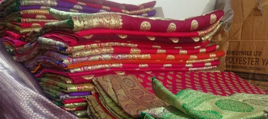 Warehouse Store Images of Silk of Banaras
