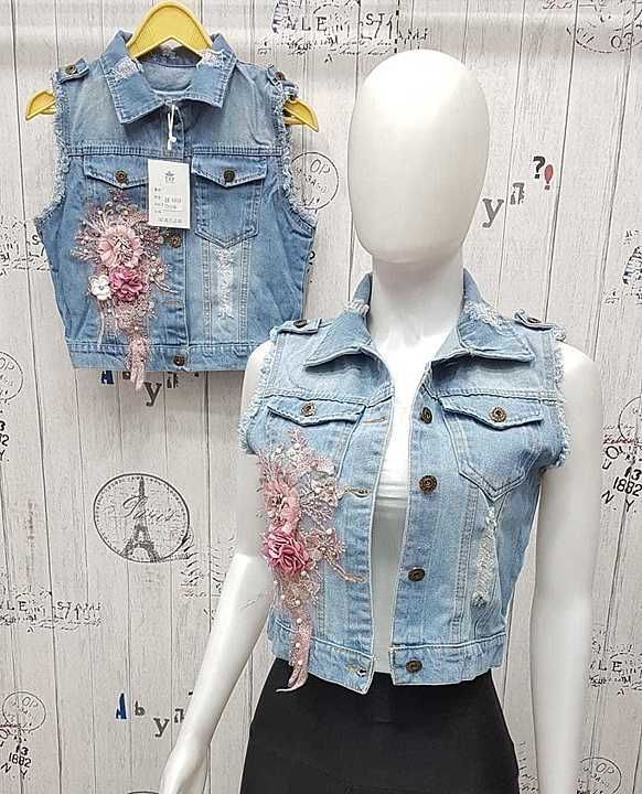 Denim jacket  uploaded by Skin care  and clothing  on 6/18/2020