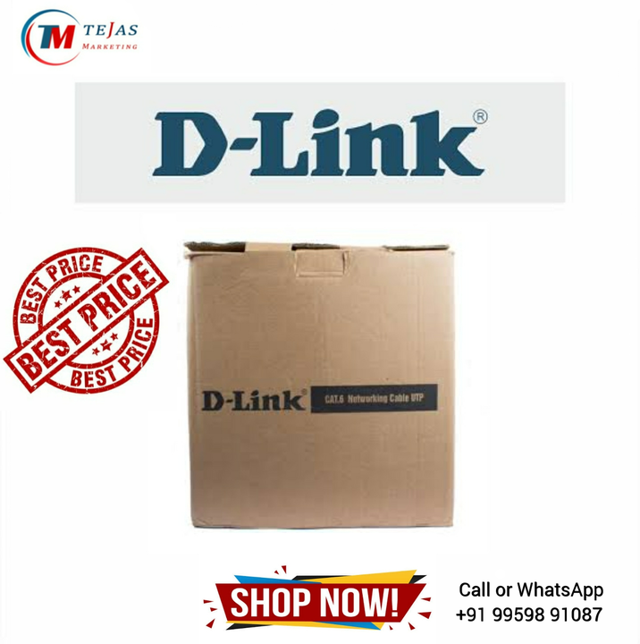 D link. Cat6 uploaded by Tejas Marketing on 6/5/2022