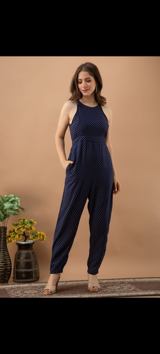 Polka dotted Jumpsuit  uploaded by The elegant closet on 6/5/2022