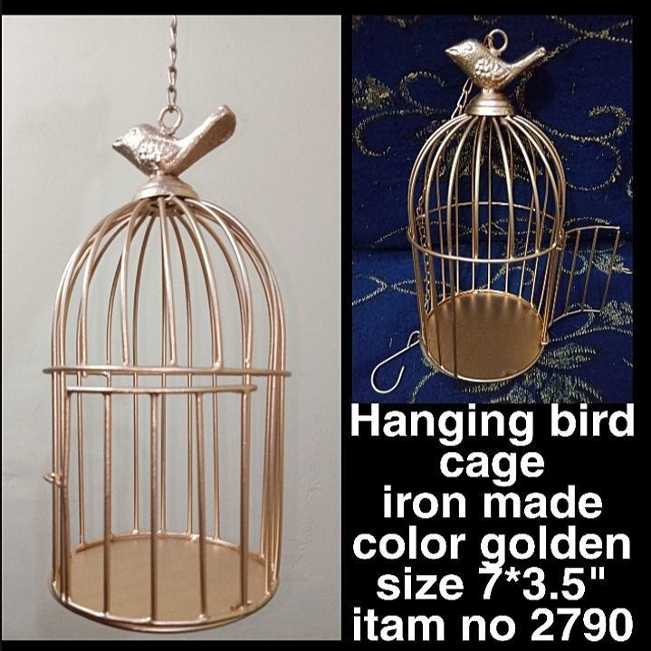 Hanging bird cage uploaded by With Again on 10/31/2020
