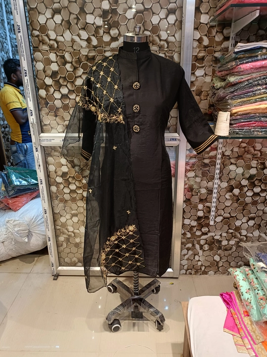 Kurti with dupatta uploaded by business on 6/6/2022