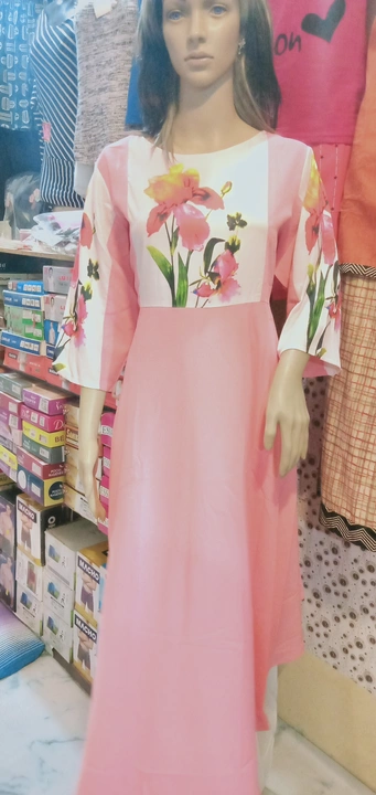 Branded long kurti uploaded by business on 6/6/2022