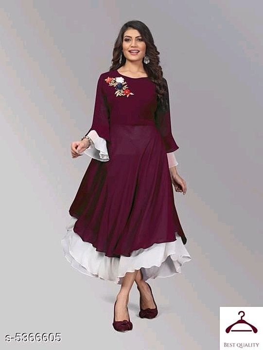 Diya Attractive Faux Georgette Women's Kurti

Fabric: Faux Georgette
Sleeve Length: Long Sleeves
Pat uploaded by business on 10/31/2020