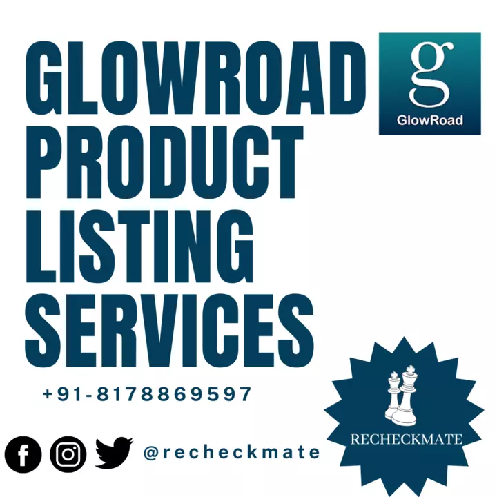 Glowroad product listing service provider uploaded by Recheckmate on 6/6/2022