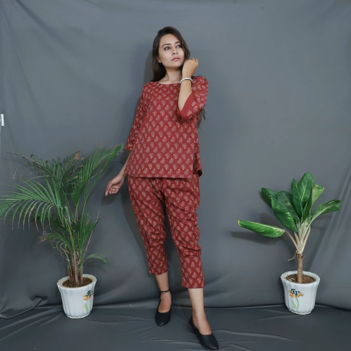 Trouser Top for Women in Summer Daily wear and Holidays wear uploaded by Hands of Kutch on 6/6/2022