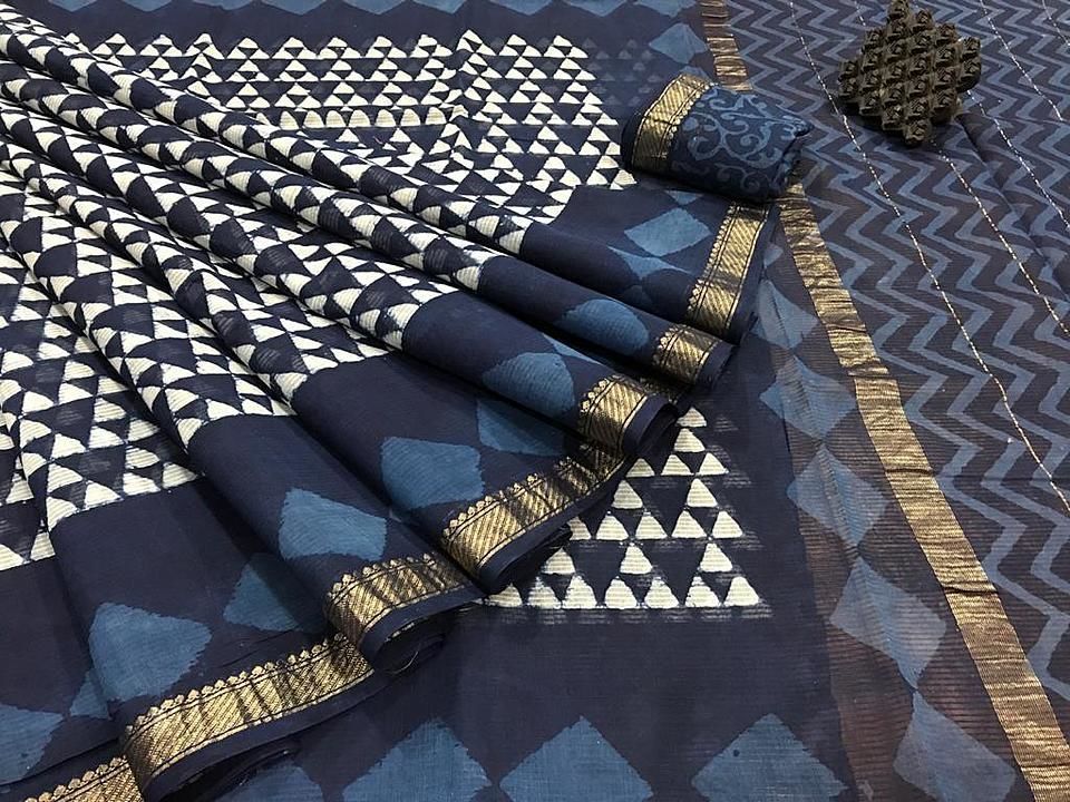Saree 
Cotton Saree 
Chanderi  silk Saree 
Maheshwari  silk cotton  Saree 

Shipping extra uploaded by Y S Textiles  on 6/18/2020