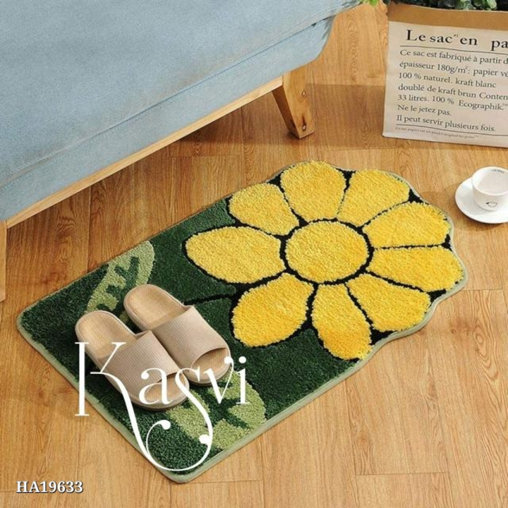 Sunflower Leafshape Doormat/ Bathmat uploaded by Shreel Collection on 6/7/2022