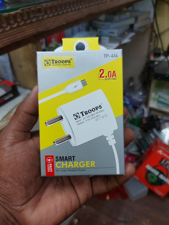 Troops smart charger uploaded by Aneesh mobile accessories on 6/7/2022