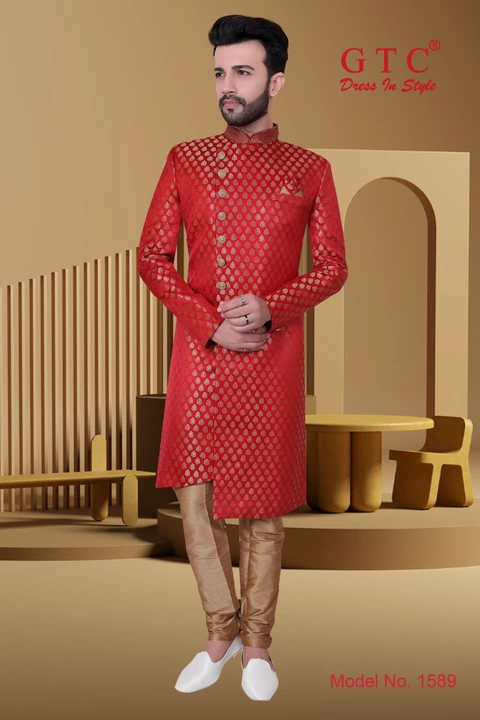 Majestic GTC- Indo-Western Sherwani uploaded by AMBE COLLECTIONS  on 6/7/2022
