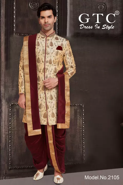 Graceful GTC- Classic Sherwani uploaded by AMBE COLLECTIONS  on 6/7/2022