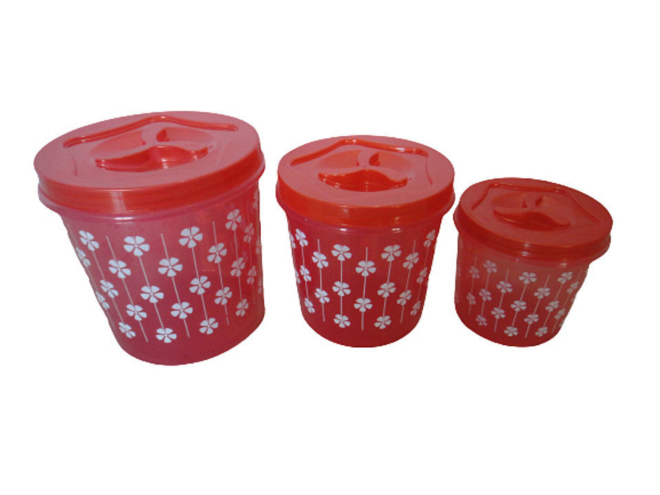 Classic design kitchen storage containers 3000 +2000 +1000 ml (set of 3) uploaded by business on 10/31/2020