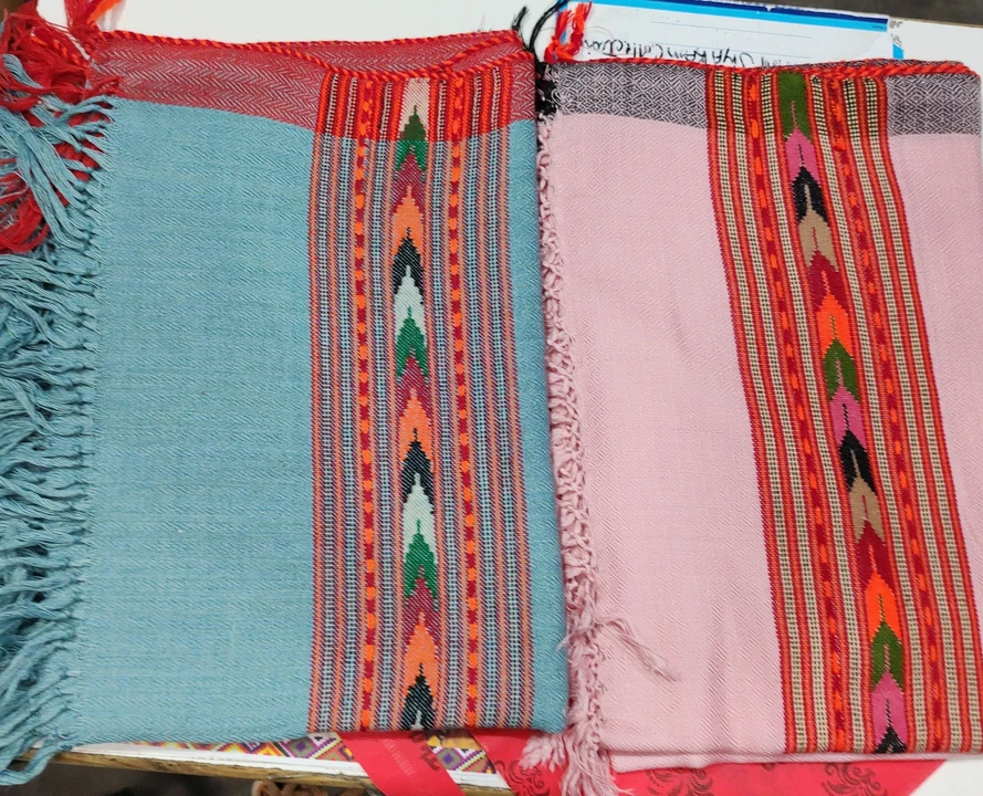 Post image Kullu hand weaved stoles.All wholesale.
Material - pure wool.Handspun.
