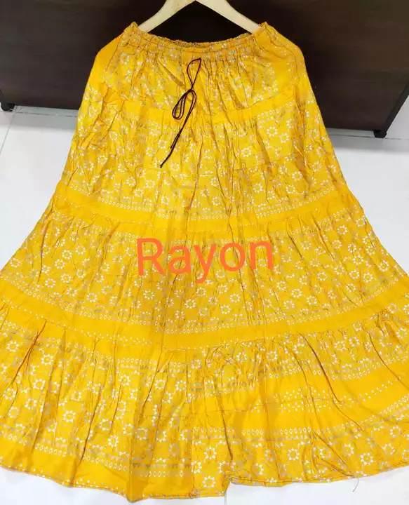 Skirt uploaded by Guru kripa textiles on 6/7/2022