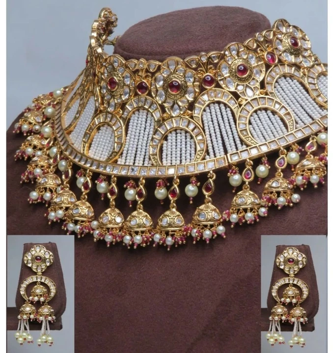 Post image I want 1-10 pieces of Beautiful necklace set.