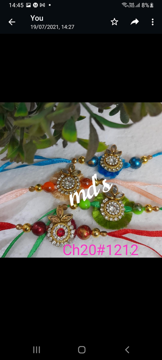 Product uploaded by Rakhi and wedding flower jwellary on 6/8/2022