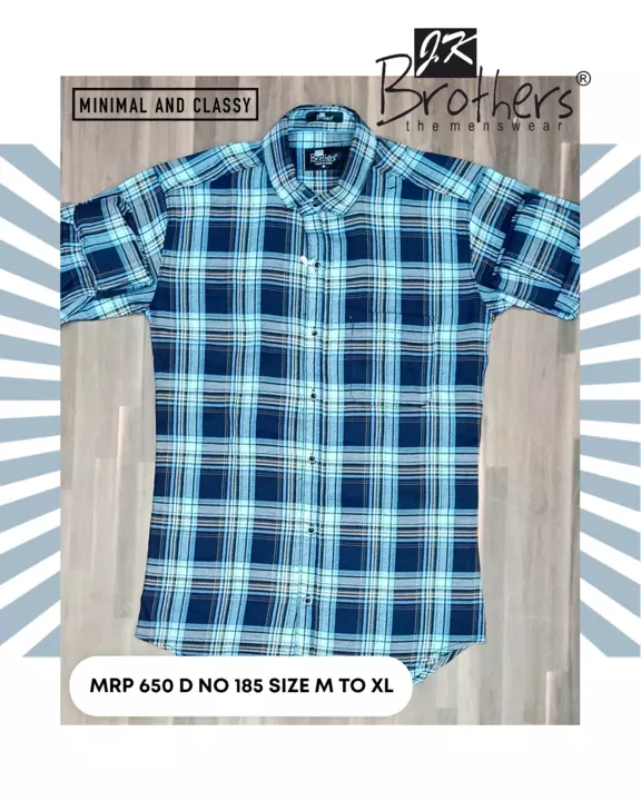 Men's Cotton Checks Shirt uploaded by Jk Brothers Shirt Manufacturer  on 6/8/2022