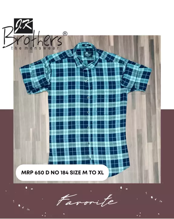 Men's Cotton Checks Shirt uploaded by Jk Brothers Shirt Manufacturer  on 6/8/2022