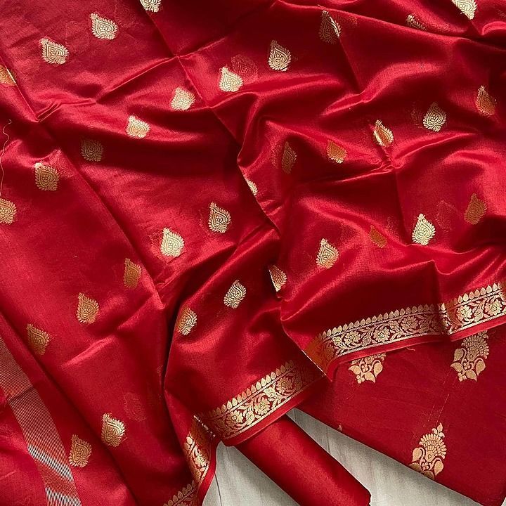 Banarasi Resham Silk Chanderi Suit uploaded by Designers Collection on 10/31/2020