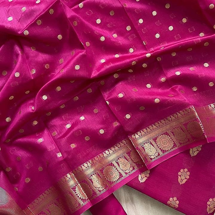 Banarasi Resham Silk Chanderi Suit uploaded by business on 10/31/2020