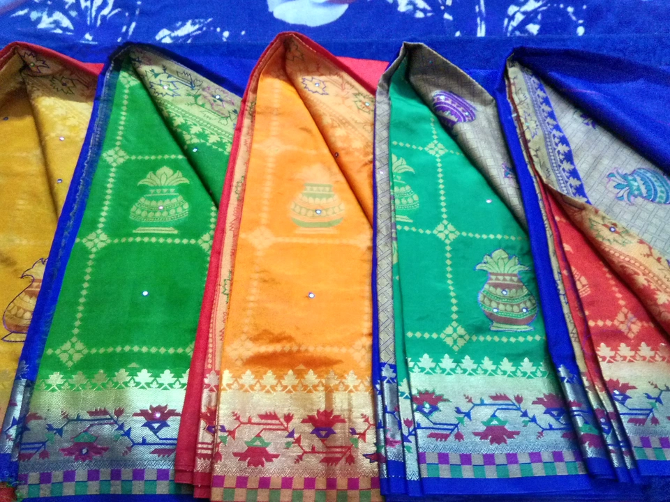 Dupion silk uploaded by Banarasi saree on 6/8/2022