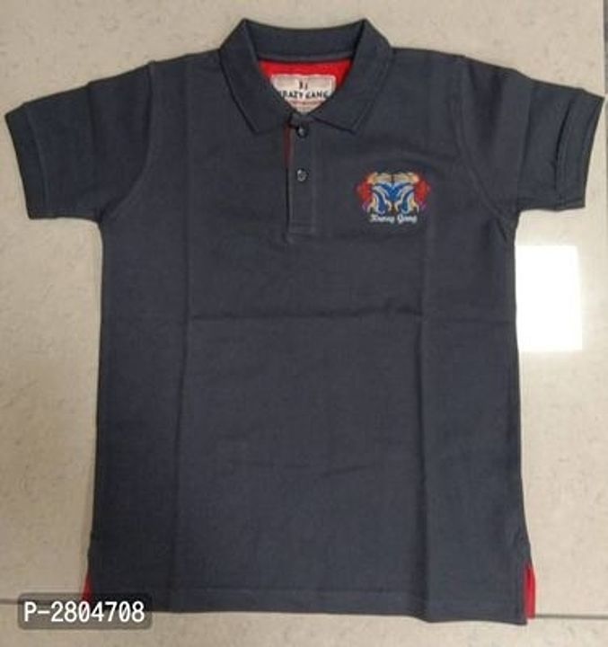 Cotton Solid Polo T shirts For Boys
 uploaded by My Shop Prime on 6/18/2020