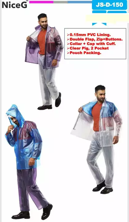 Rain coat  uploaded by Rajendra textile on 6/8/2022